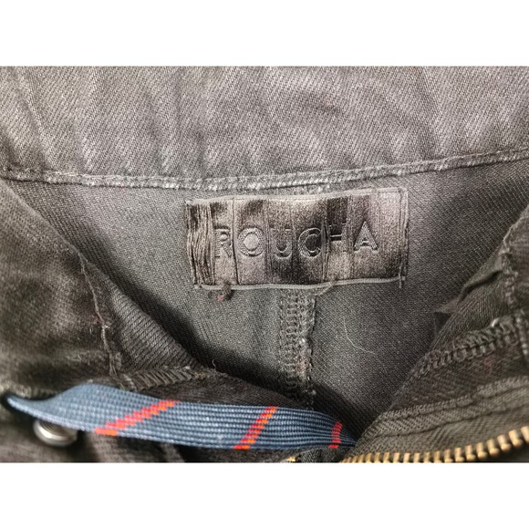 ROUCHA Black Duchamp Denim Baggy Relaxed Fit Size 34x36 - Picture 7 of 9